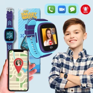 4G GPS Connected Watch for Kids – Real-Time Tracking & Parental Safety
