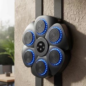 PUNCHBEAT – Machine de boxe intelligente avec musique Bluetooth et éclairage RGB