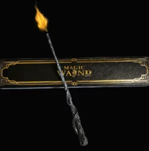 Baguette Magique À Effets De Flammes Pour Cosplay Et Spectacles De Magie