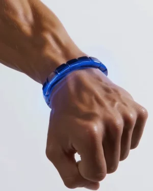 Bracelet Hématite pour Homme – Élégance, Force & Énergie Stylée