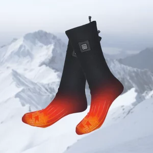 Chaussettes Chauffantes Unisexes | Batterie Rechargeable & Chaleur Longue Durée