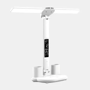 Lampe de Bureau LED Pliable – Double Têtes avec Contrôle Tactile et USB-C