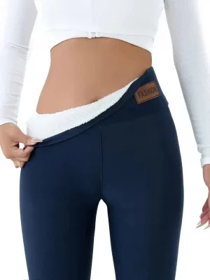 Legging Polaire Doublé Hiver | Chaud, Confortable & Élégant