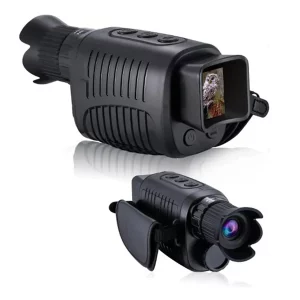 Jumelles Vision Nocturne 4K – Infrarouge 850 nm, Zoom 5X & Enregistrement Vidéo