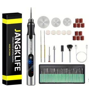 RotarPro™ | Stylo Graveur Électrique Sans Fil, Outil de Gravure Multifonction