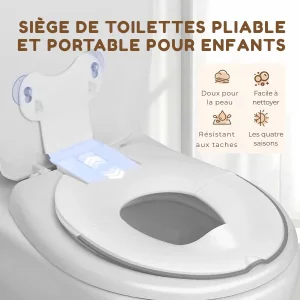 Siège de Toilettes Pliable et Portable Pour Enfants