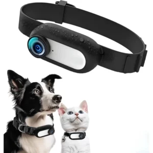 Caméra Collier Full HD 1080P™ – Suivez les Aventures de Votre Animal en Immersion Totale