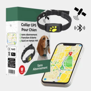 Collier GPS Pour Chien | Adapté à Tous les Chiens