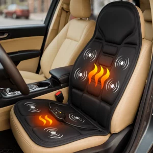 Coussin Massage Shiatsu Chauffant Pour Maison, Bureau et Voiture