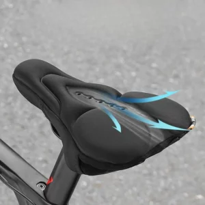 Housse de Selle Vélo Anti-douleur – Coussins Silicone Ergonomiques
