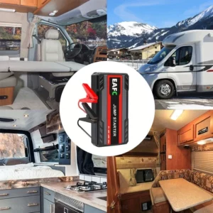 LuxAuto Elite Démarreur de Voiture Portable