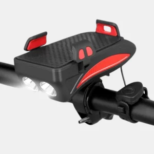 Support Pour Téléphone – Porte-Téléphone 4-en-1 pour Vélo avec Powerbank 4000 mAh