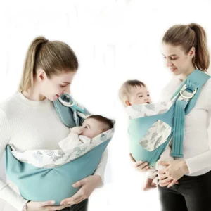 BébéZen™ Écharpe Porte-Bébé Ergonomique en Coton